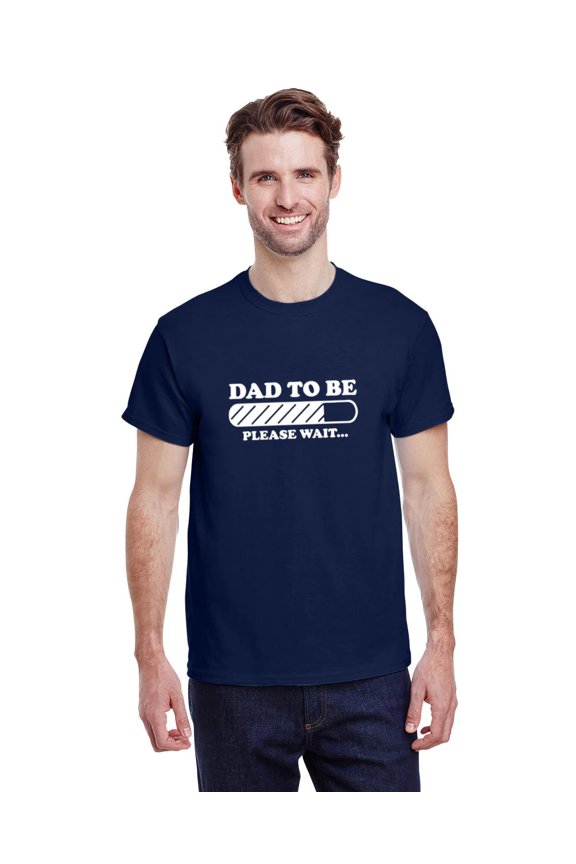 Dad To Be Loading Funny Expecting Father Announcement Unisex T-Shirt, for men & women, up to size 5XL
