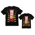 thumbnail image 1 of Dad Toddler Pirates Halloween Costume Matching Set Buccaneer Father Child Shirt Men Black X-Large / Toddler Black 2T, 1 of 4