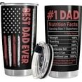 thumbnail image 1 of Dad Travel Mug, Stainless Steel, 20 fl oz, Double Wall, Leak Proof, BPA Free, 1 of 1