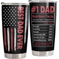 thumbnail image 1 of Dad Travel Mug, Stainless Steel, 20 fl oz, Double Wall, Leak Proof, BPA Free, 1 of 6