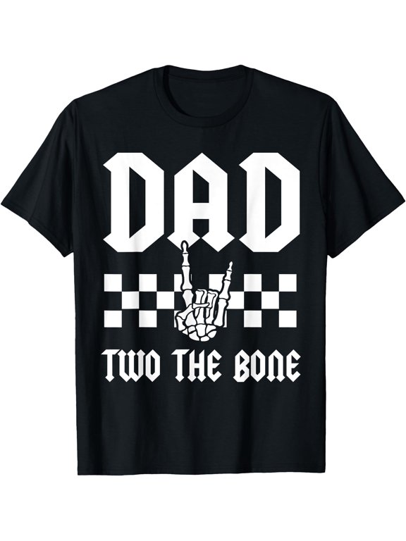 Dad Two The Bone Hand T-Shirt