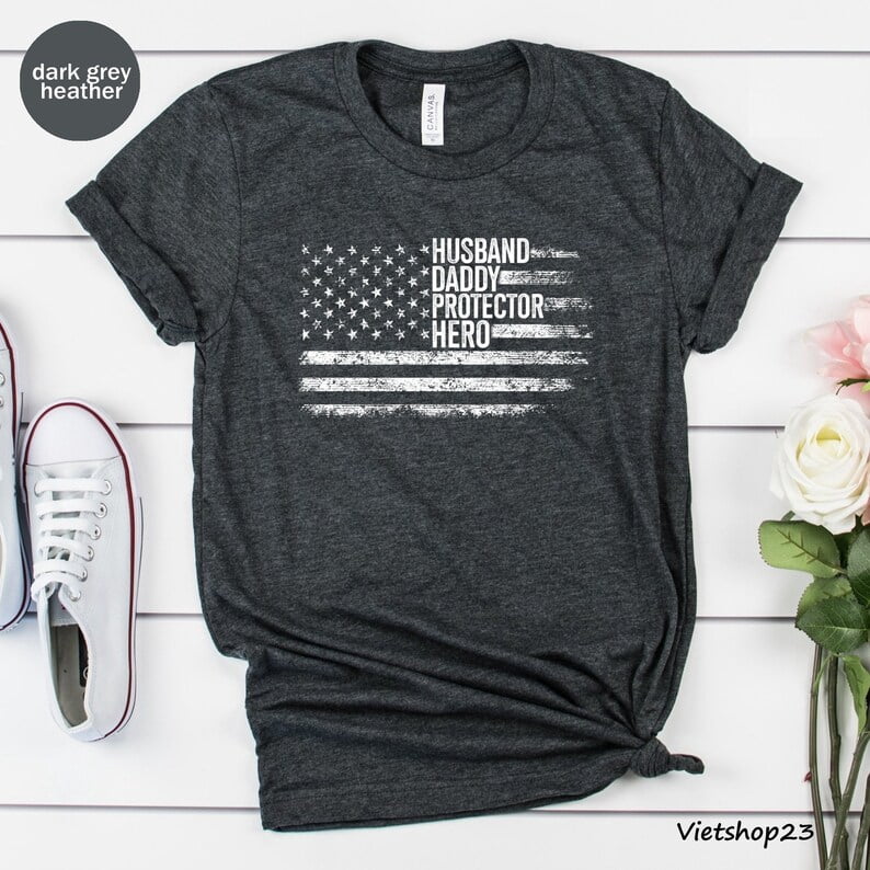 USA DAD Graphic Mens Tee main image 1