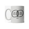 thumbnail image 1 of Dad Venn Diagram Funny Dad and Fart Jokes Fathers Day Ceramic Drinking Coffee Mug  - 11oz, 1 of 4