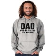 thumbnail image 1 of Dad Walking Talking ATM Machine Funny Hoodie Hooded Sweatshirt Men Brisco Brands S, 1 of 6