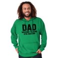 thumbnail image 1 of Dad Walking Talking ATM Machine Funny Men's Big & Tall Graphic Hoodie Brisco Brands 4X, 1 of 4