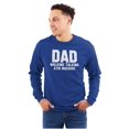thumbnail image 1 of Dad Walking Talking ATM Machine Funny Men's Long Sleeve Tee T Shirt Brisco Brands X, 1 of 5