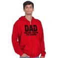 thumbnail image 1 of Dad Walking Talking ATM Machine Funny Zip Hoodie Sweatshirt Men Brisco Brands S, 1 of 6