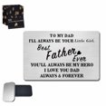 thumbnail image 1 of Dad Wallet Card Father's Day Gifts from Son Daughter Metal Engraved Wallet Card Inserts Birthday Christmas Presents for Papa Daddy-Best Father Silver 06, 1 of 5