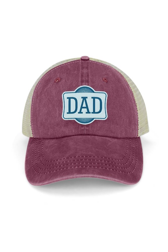 Dad Wine Red Hat Adjustable Funny Fashion Unisex Baseball Cap for Men Women