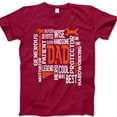 thumbnail image 1 of Dad Word Art T-Shirt – Toolbox Tools Graphic Tee with Motivational Words, Father’s Day Gift Shirt for Handy Dad, Cool Construction-Themed Dad Shirt, 1 of 7