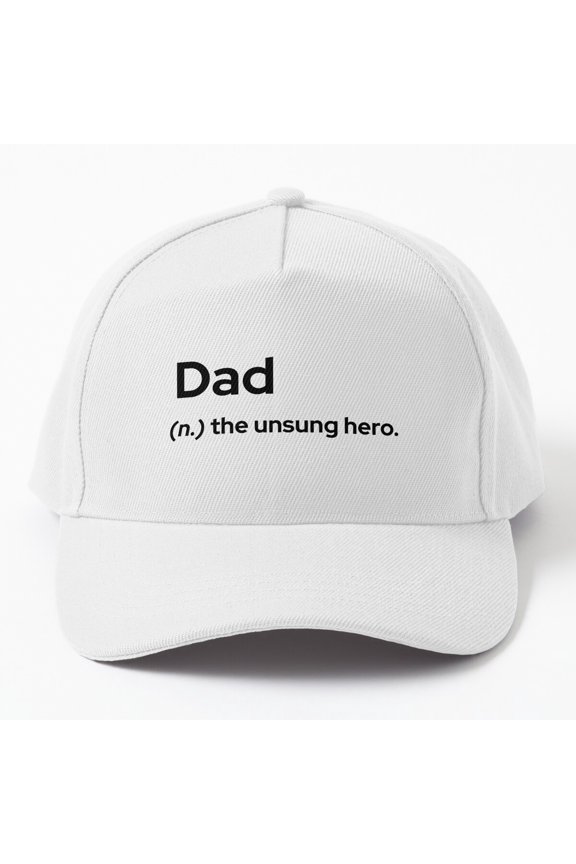 Dad Word Definition Baseball Cap, Father Meaning Quote Design, Classic Family Appreciation Hat