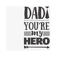 thumbnail image 1 of Dad You Are My Hero Mouse Pad Gaming Mousepad 9.84"(L) x 7.87"(W), 1 of 3