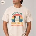thumbnail image 1 of Dad-a-Base Shirt, Funny Programmer Dad Tee, Retro Fathers Day Tee, 1 of 5