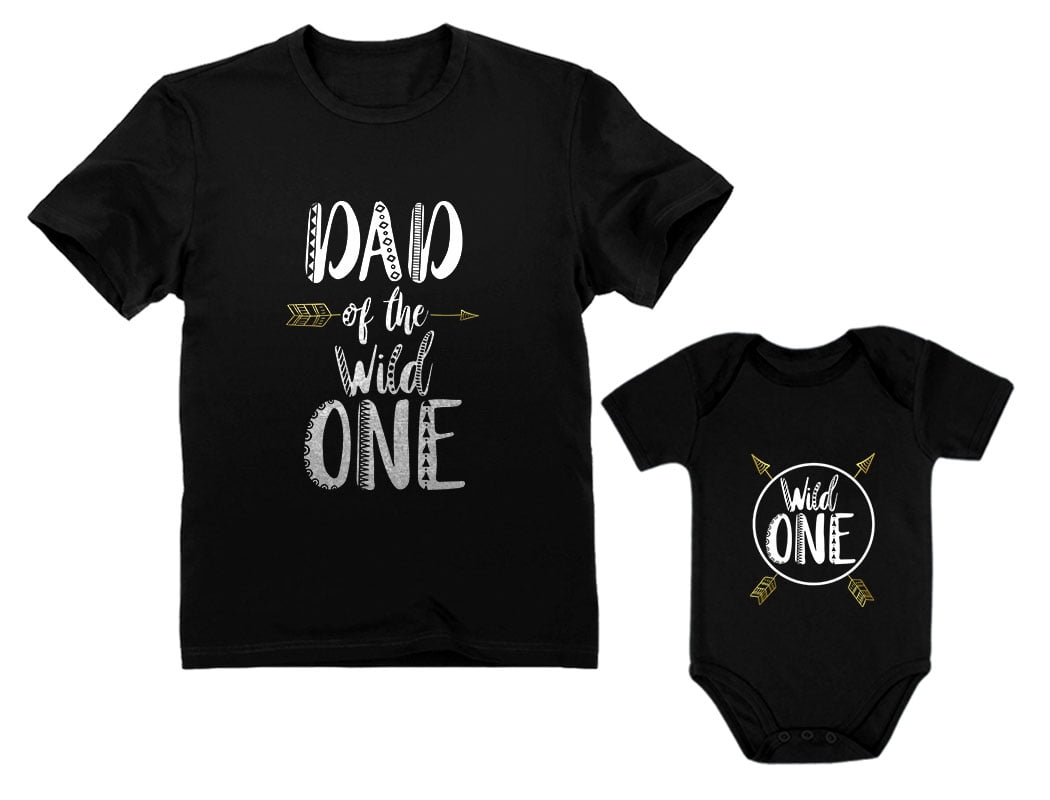 Wild One Matching Shirts Mommy Daddy Shirts First Birthday 