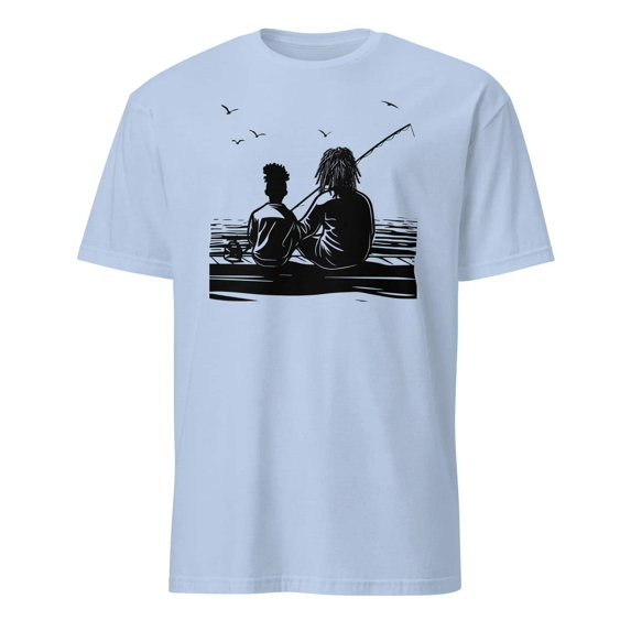 Dad and Daughter Casting Lines T-Shirt