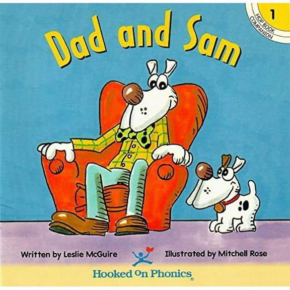 Pre-Owned Dad and Sam (Hooked on Phonics, Hop Book Companion 1) (Paperback) 188794267X 9781887942676