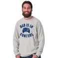 thumbnail image 1 of Dad is in Control Nerdy Gamer Father Men's Long Sleeve Tee T Shirt Brisco Brands L, 1 of 6