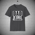 thumbnail image 1 of Dad of Girls Outnumbered T-Shirt, Dad of daughters shirt, Father's Day Gift, 1 of 1