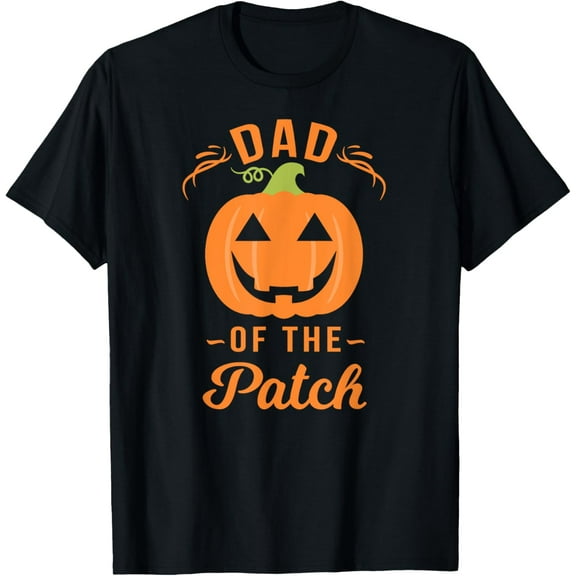 Dad of The Patch Pumpkin Halloween T Shirt