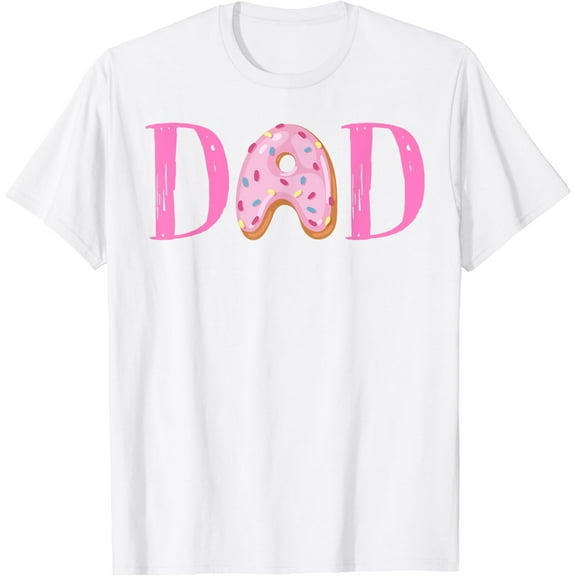 Dad of The Sweet One Birthday - Donut Girl 1st Birthday T-Shirt
