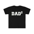thumbnail image 1 of Dad of Two Unisex T-shirt S-3XL Father of 2 Father's Day gift, 1 of 2