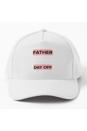 Dad's Day Off Baseball Cap, Father's Day Relaxation Statement Graphic Design, Classic Hat