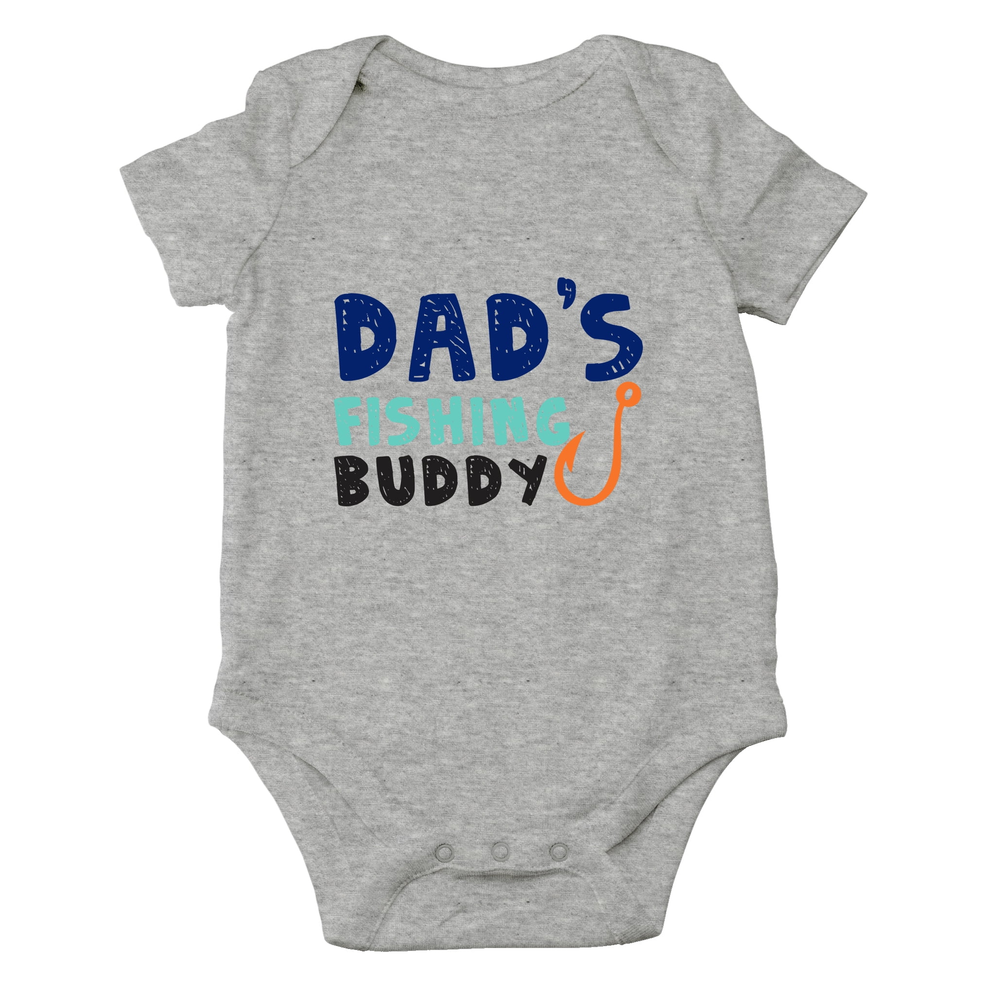 Daddy's Fishing Buddy Onesie®. Future Fly Fisherman Baby Onsie