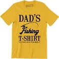 thumbnail image 1 of Dad's Fishing Is This Guy For Reel Fathers day Fish Hunting Men's T-Shirt, 1 of 4