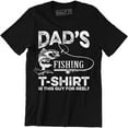 thumbnail image 1 of Dad's Fishing Is This Guy For Reel? - Fish Huntin Men's Gift Tee Shirt, 1 of 4