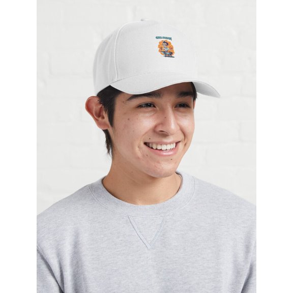 Dad's Flamin' Barbecue Baseball Cap, Fire Meets Flavor Father's Day Cookout Hat, Classic Celebration Style