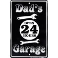thumbnail image 1 of Dad's Garage Tin Sign - 8x12, 1 of 1