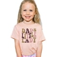 thumbnail image 1 of Dad's Little Lady Shirt for Girls Retro Distressed Daddy's Girl Tee for Toddlers and Kids Peach Shirt Youth Large, 1 of 5