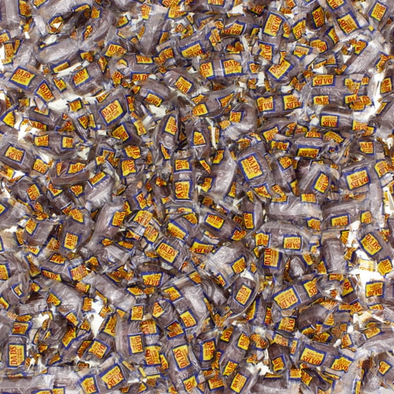 Dad's Old Fashioned Root Beer Barrels 1 Pound Individually Wrapped Hard Candy in a Resealable Bulk King of Sweets Bag