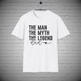 thumbnail image 1 of Dad t-shirt, Dad the Myth Legend tee, Father's Day Gift, Father's Day Gift, 1 of 1