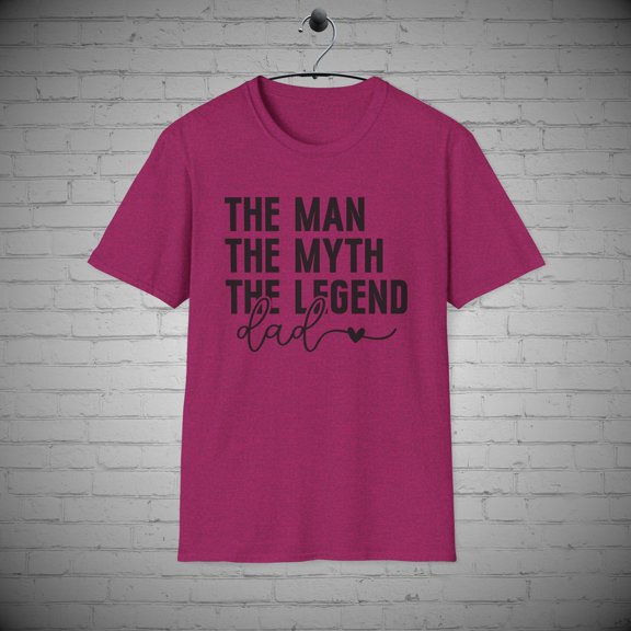 Dad t-shirt, Dad the Myth Legend tee, Father's Day Gift, Funny Dad tee
