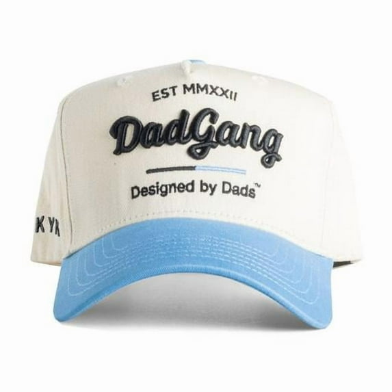 DadGang Embroidered Trucker Hat, Adjustable Snapback Cap with Unique Dad Inspired Design, Vintage Baseball Hat for Men and Women, Casual Streetwear and Everyday Fashion