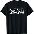 thumbnail image 1 of Dada Cow Print Cow Pattern Father's Day T-Shirt, 1 of 4