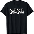 thumbnail image 1 of Dada Cow Print Cow Pattern Father's Day T-Shirt, 1 of 3