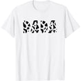 thumbnail image 1 of Dada Cow Print Cow Pattern Father's Day T-Shirt, 1 of 3