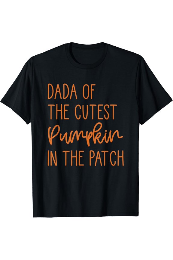Dada Cutest Pumpkin Patch Graphic T-Shirt