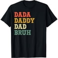 thumbnail image 1 of Dada Daddy Dad Bruh Fathers Day Retrp Vintage Funny Father T-Shirt, 1 of 4