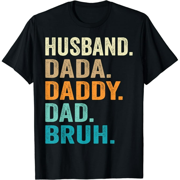 Distressed Dada T Shirt Funny Retro Father's Day Tee Distressed Dada T Shirt Funny Retro Father's Day Tee