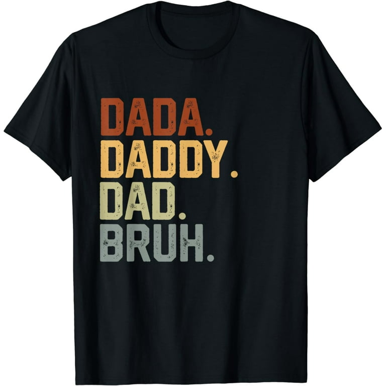 Distressed Dada T Shirt Funny Retro Father's Day Tee Distressed Dada T Shirt Funny Retro Father's Day Tee