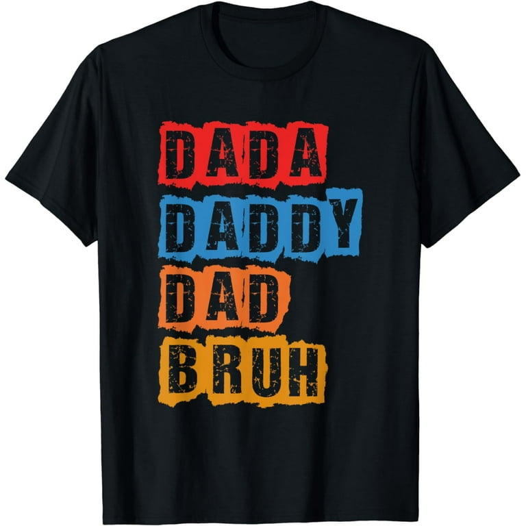 Distressed Dada T Shirt Funny Retro Father's Day Tee Distressed Dada T Shirt Funny Retro Father's Day Tee