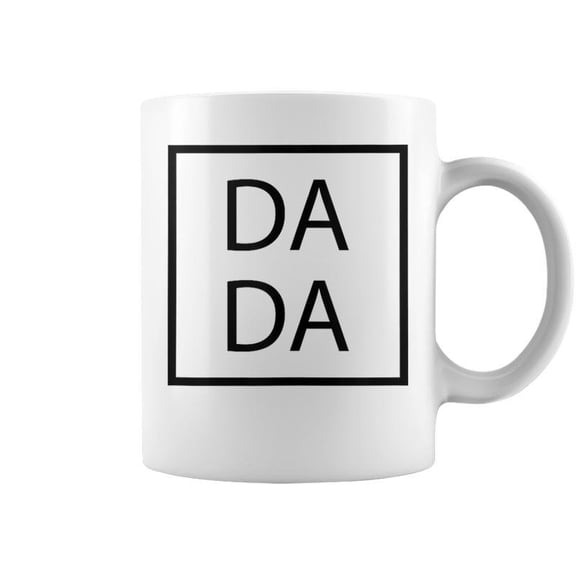 Dada Fathers Day For New Dad Him Papa Grandpa Coffee Mugs