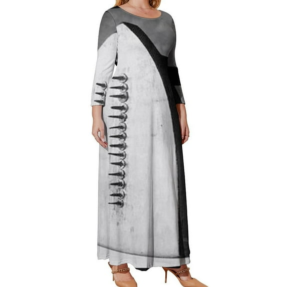 Dada Man Ray Cadeau Iron Long Sleeved Dress clothes bandage dress