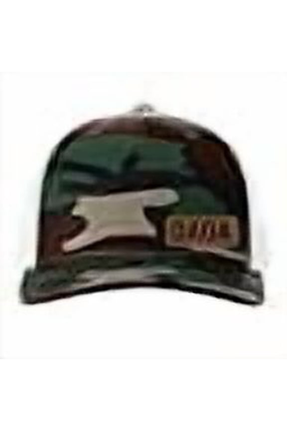 Dada Vegan Leather Patch Cap, Richardson 112, Richardson Hat, Dad Hat, Dad Gift, Dada Hat, Richardson Cap, Leather Richardson Hat 112 (Green Camo/White)