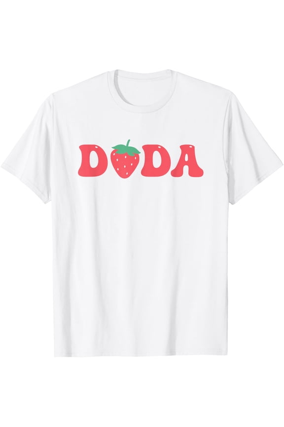Dada of The Berry First Birthday Strawberry Matching Mens T-Shirt