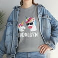 thumbnail image 1 of Dadacorn Unicorn Dad And Baby Fathers Day T-Shirt, 1 of 2