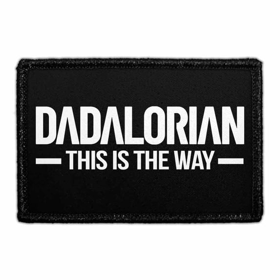 Dadalorian - Removable Patch
